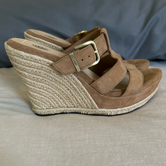 Ugg Wedge Espadrilles - Picture 4 of 10
